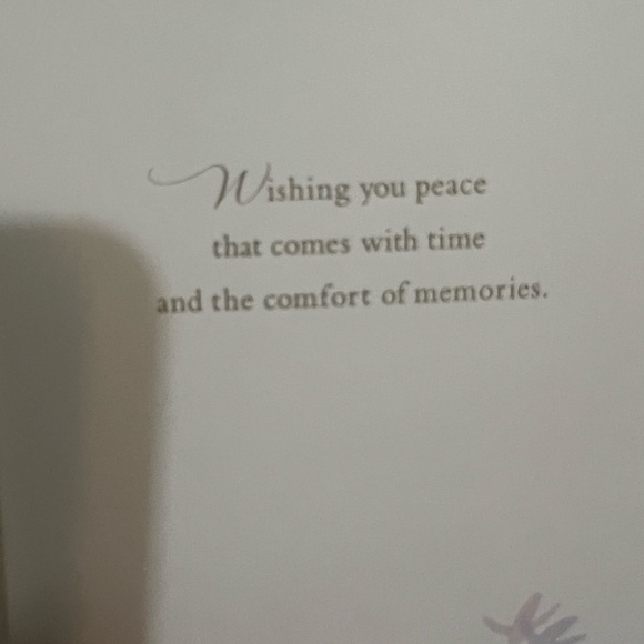 ***^Donated****Hallmark Thoughtful greeting cards (5) - Picture 5 of 11